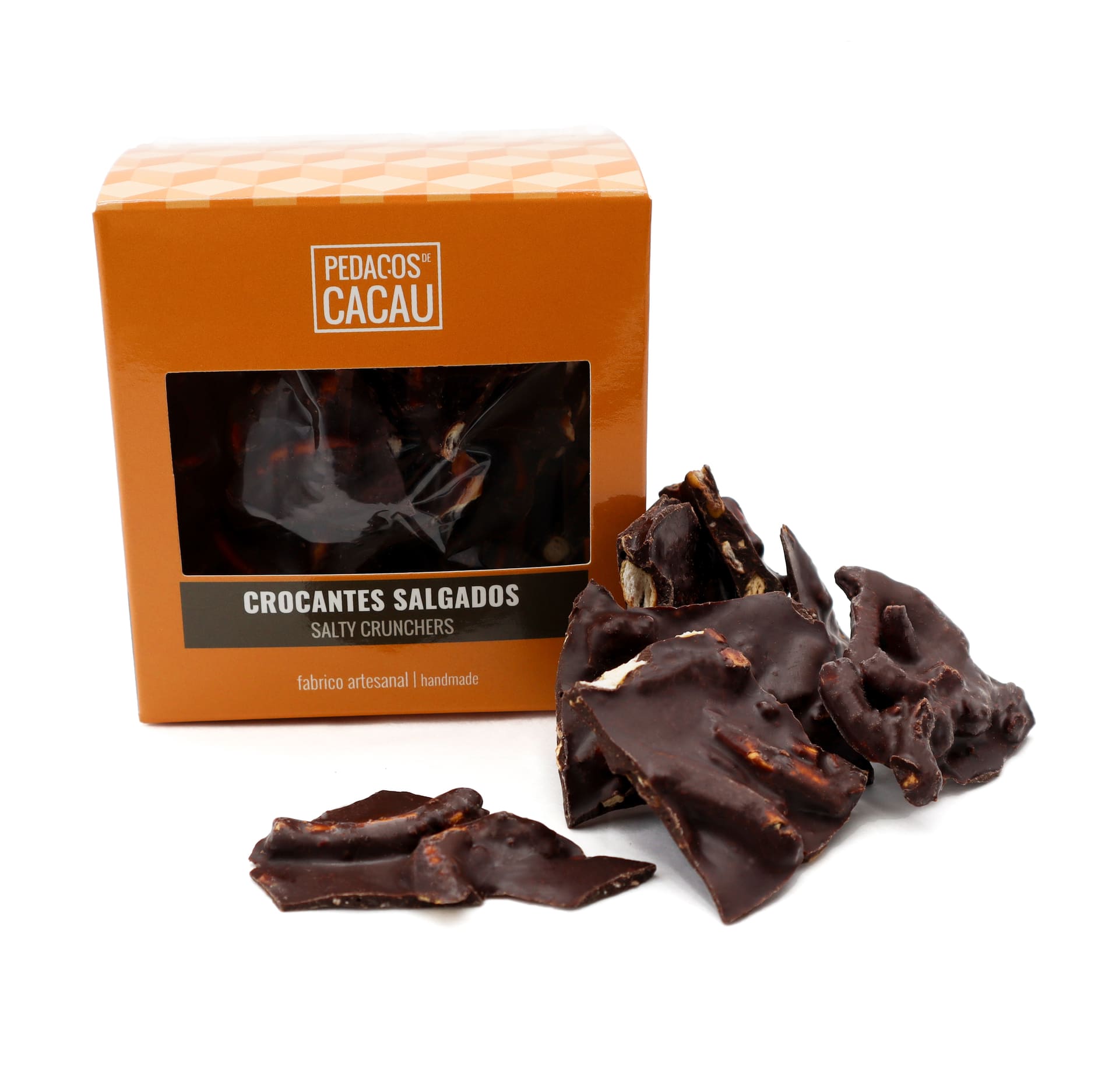 Crocantes Salgados de Chocolate Negro